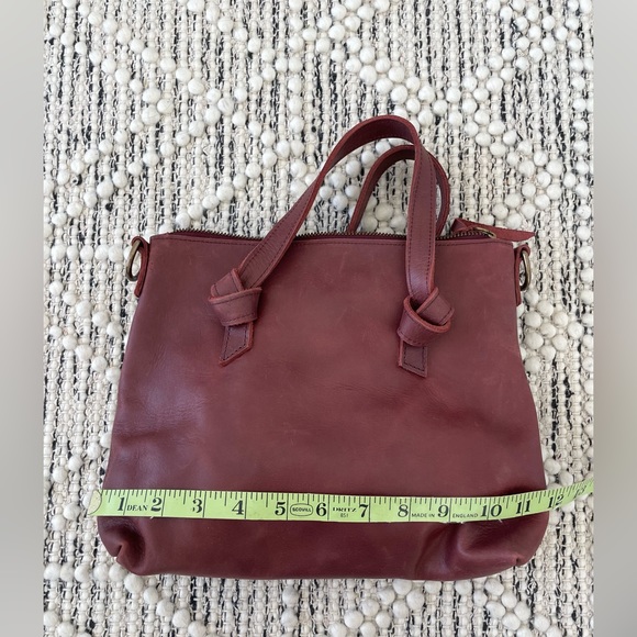 Able Rachel crossbody in Dark Cherry - Picture 7 of 16